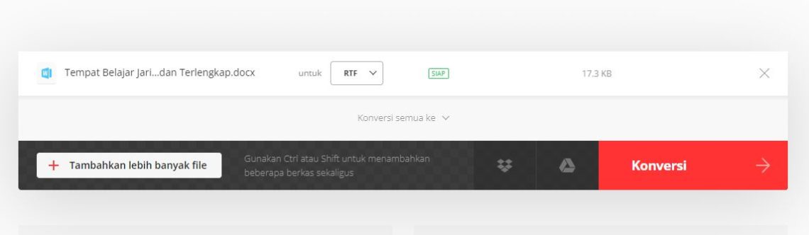 3 Langkah Cara Mengubah Word ke RTF di 2026, Wajib Dicoba!