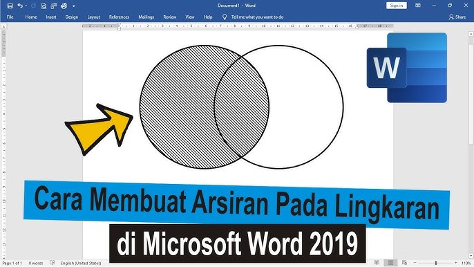 5 Cara Membuat Lingkaran di Word yang Masih Banyak Dilakukan dengan Salah di 2026, Wajib Tahu Biar Rapi