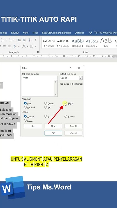 5 Cara Mudah Membuat Titik Titik Panjang di Word, Ternyata Ini Rahasianya