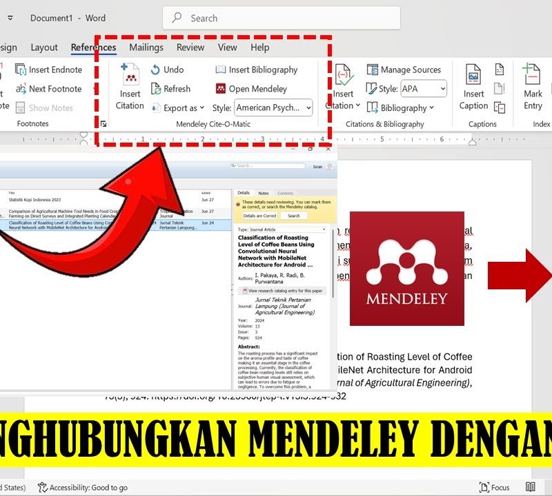 5 Langkah Mudah Cara Mengkoneksikan Mendeley ke Word 2026, Wajib Tahu!