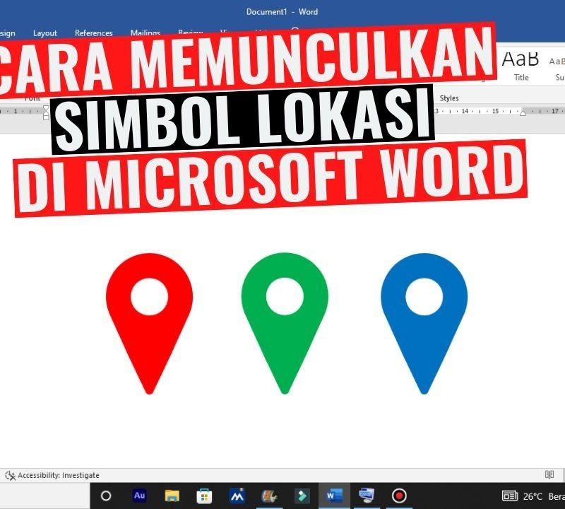 7 Cara Membuat Peta Lokasi di Word yang Jarang Diketahui di 2026