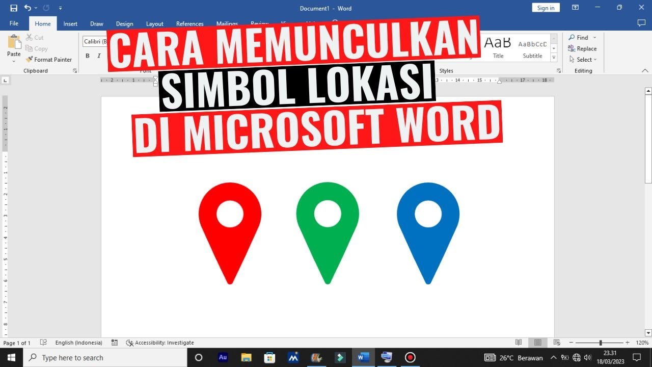 7 Cara Membuat Peta Lokasi di Word yang Jarang Diketahui di 2026