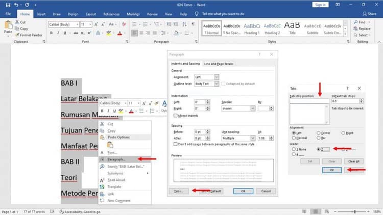 Ternyata! 7 Cara Mengatur Tab di Word Ini Bikin Dokumen Rapi Seketika