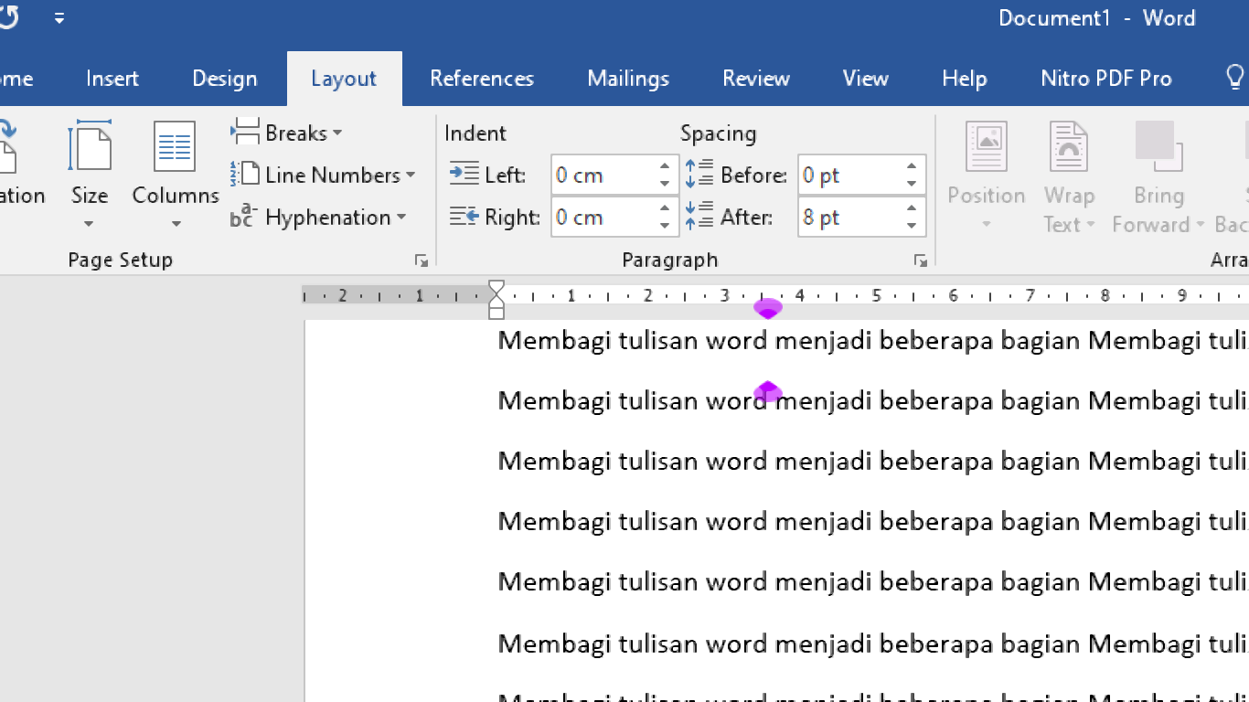 3 Cara Membagi Word Menjadi 2 Bagian di 2026, Ternyata Semudah Ini