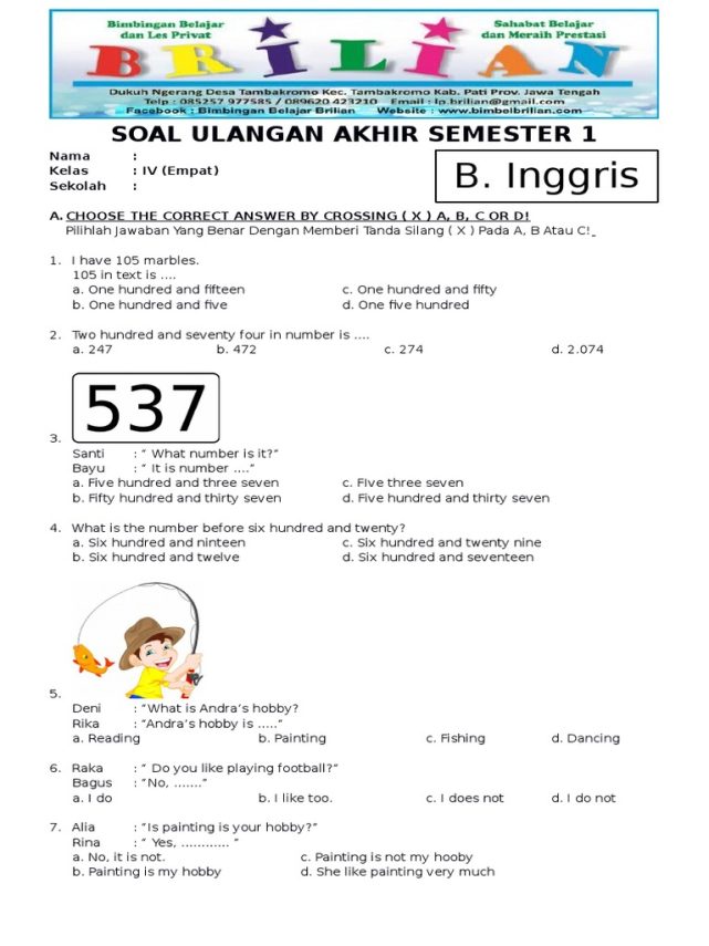 5 Alasan Wajib Download Soal Ulangan Harian Kelas 4 KTSP 2026