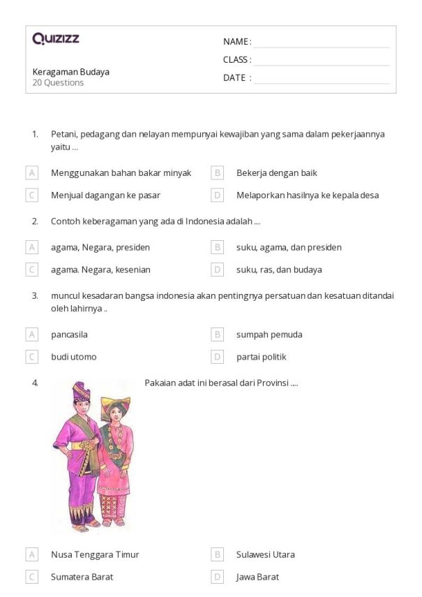 5 Contoh Soal IPS Keragaman Budaya Tema 7 Kelas 4 yang Wajib Dikuasai Sebelum Ujian 2026