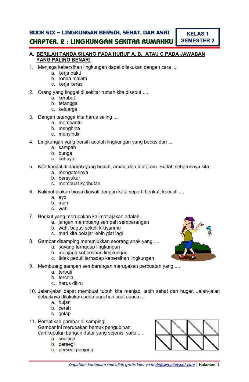 5 Contoh Soal Isian Tema 6 Kelas 4 dan Kunci Jawaban yang Wajib Siswa Kuasai di 2026