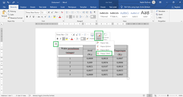 Cara Menghapus Tabel di Word untuk Pemula Ikuti Langkah Ini kumparan com Cara Menghapus Tabel di Word untuk Pemula Ikuti Langkah Ini kumparan com