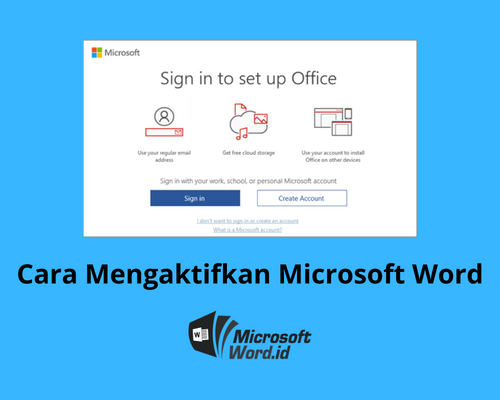 7 Fakta berikut ini yang bukan merupakan cara mengaktifkan microsoft word adalah nyala