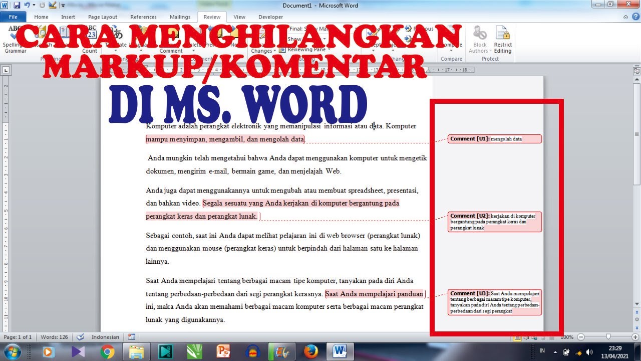 Cara Menghapus Markup Area di Word 2026, Ternyata Semudah Ini dan Wajib Tahu