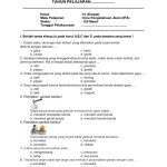 Download Soal Ulangan Harian Kelas 4 Tema 2 Subtema 1, Ternyata Ini Kunci Nilai Sempurna Tanpa Ribet