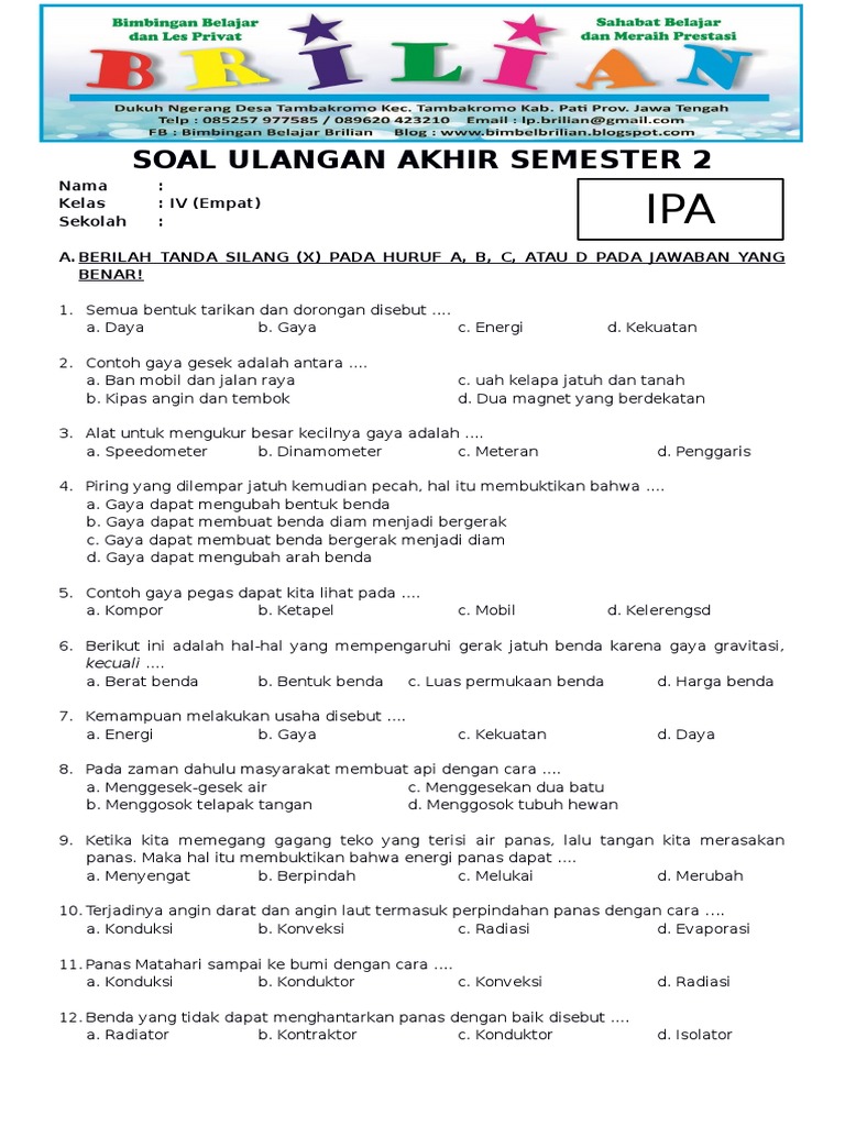 Menguasai Statistika Contoh Soal Kelas 11 Semester 2 untuk Memperdalam