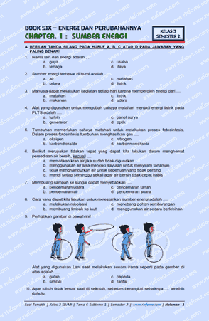 Terbukti 5 Cara Cepat Download Soal Ulangan Kelas 3 Tema 6 Subtema 1 Nilai Naik Sekarang